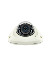 Hanwha 2MP Network Vandal Flat Dome Camera with M12 Connector - X Series