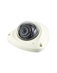 Hanwha 2MP Network IR Vandal Flat Dome Camera with M12 Connector - X Series