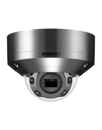 Hanwha 2MP Network Stainless IR Dome Camera 2.8-12mm Motorised Varifocal Lens - X Series