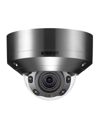 Hanwha 5MP Network Stainless IR Dome Camera, 3.9 - 9.4mm (2.4x) Motorised Varifocal Lens - X Series