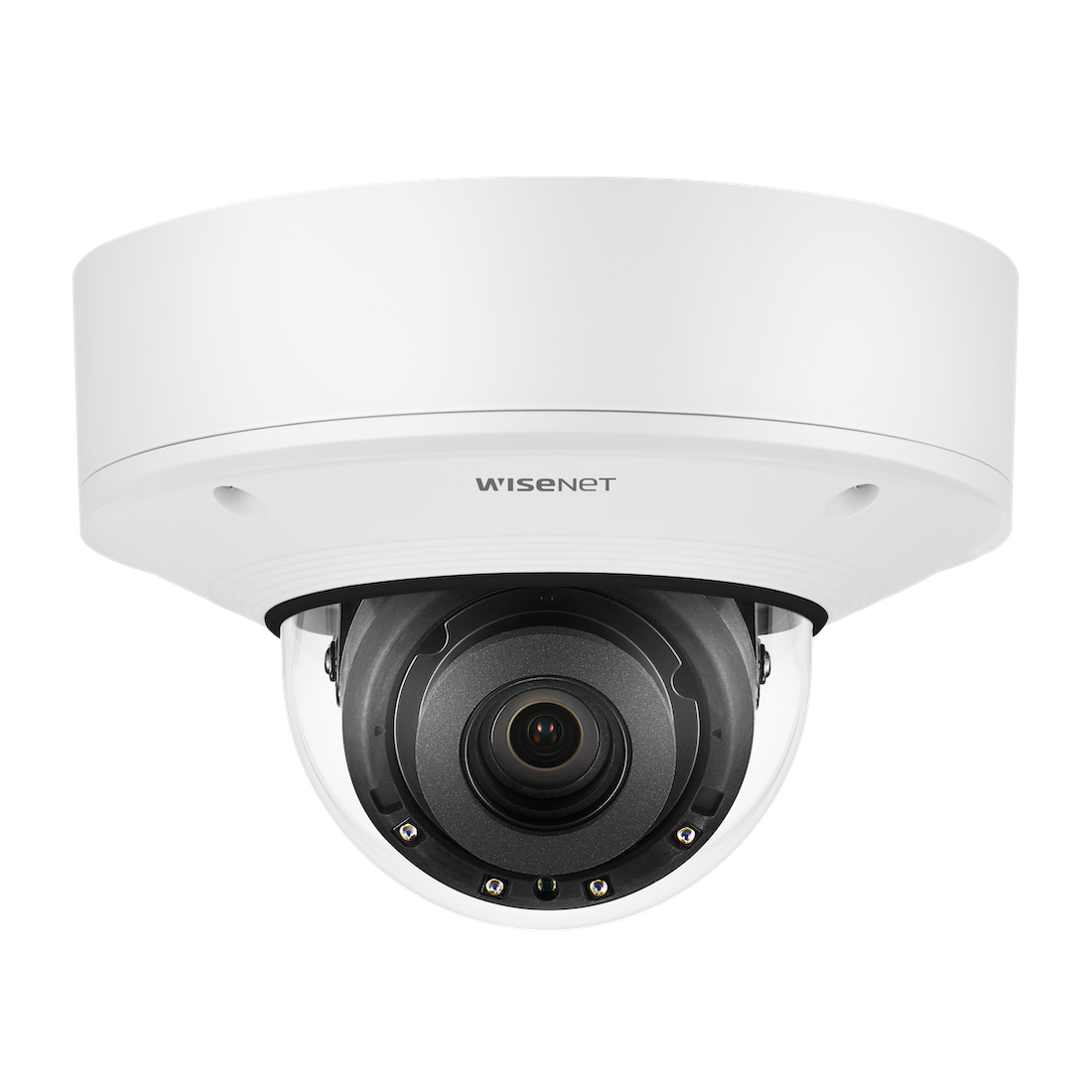 Hanwha 4K AI IR Vandal Dome Camera with Road AI Application and SD Card