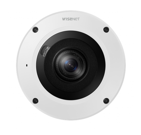 Hanwha 12MP AI IR Fisheye Camera, 1.08mm Fixed Lens - X Series (image 2)