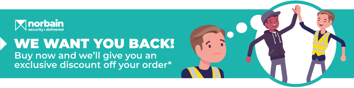 We want you back banner