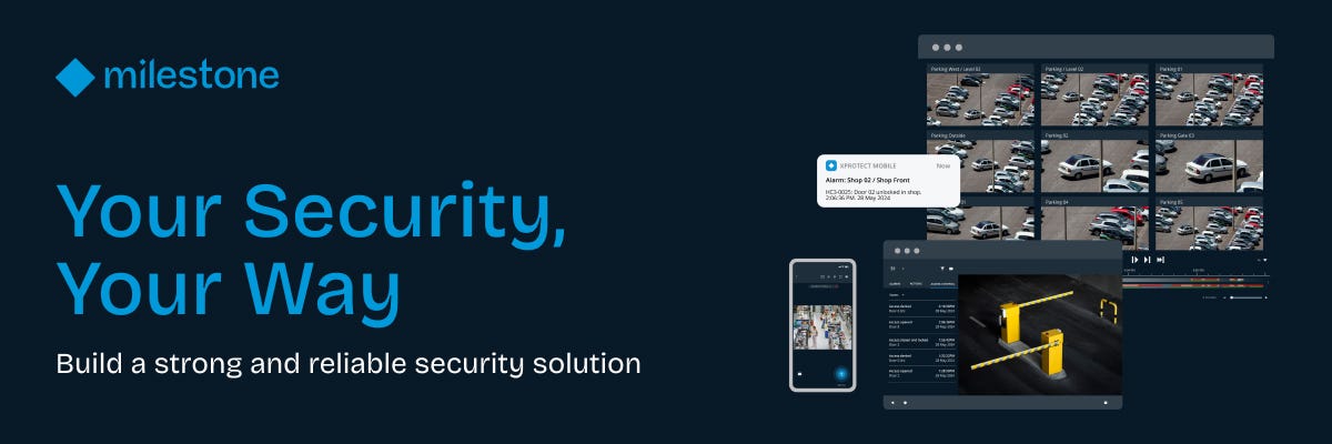 Milestone Security Banner