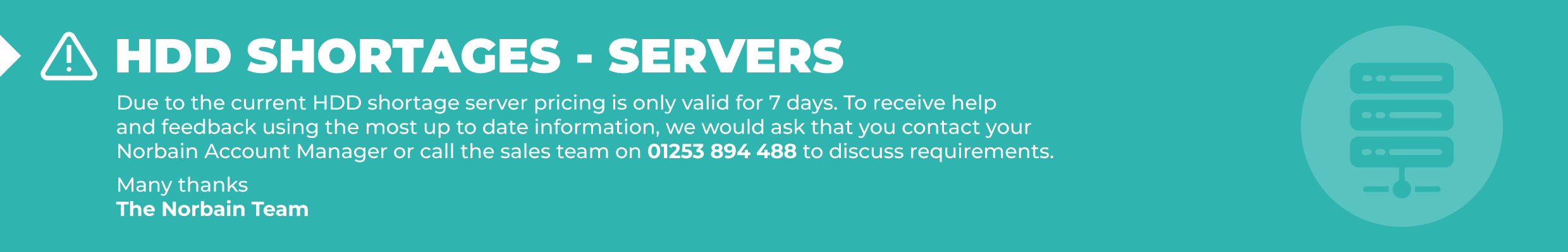 server-shortage