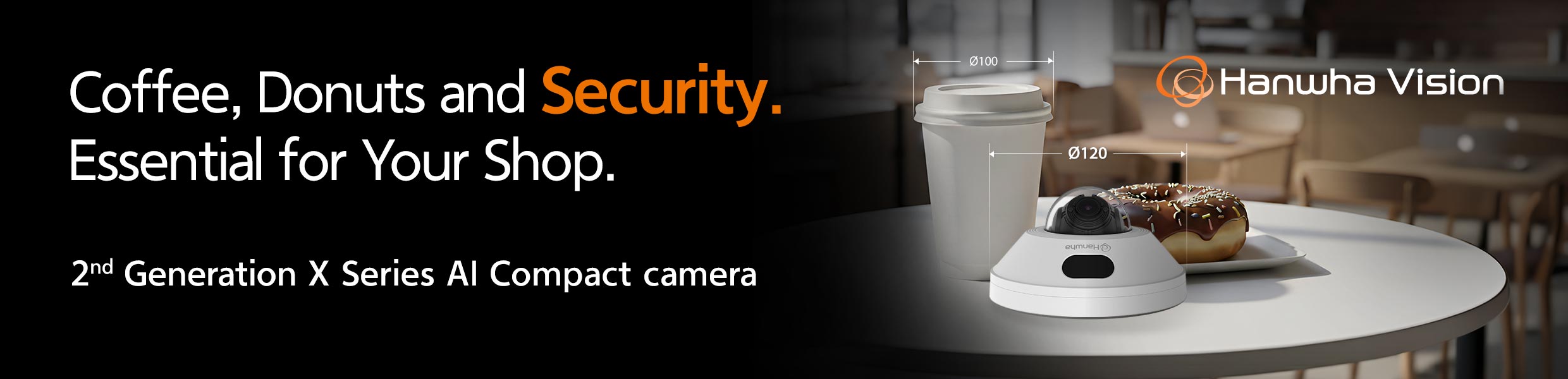 Hanwha Vision October Banner