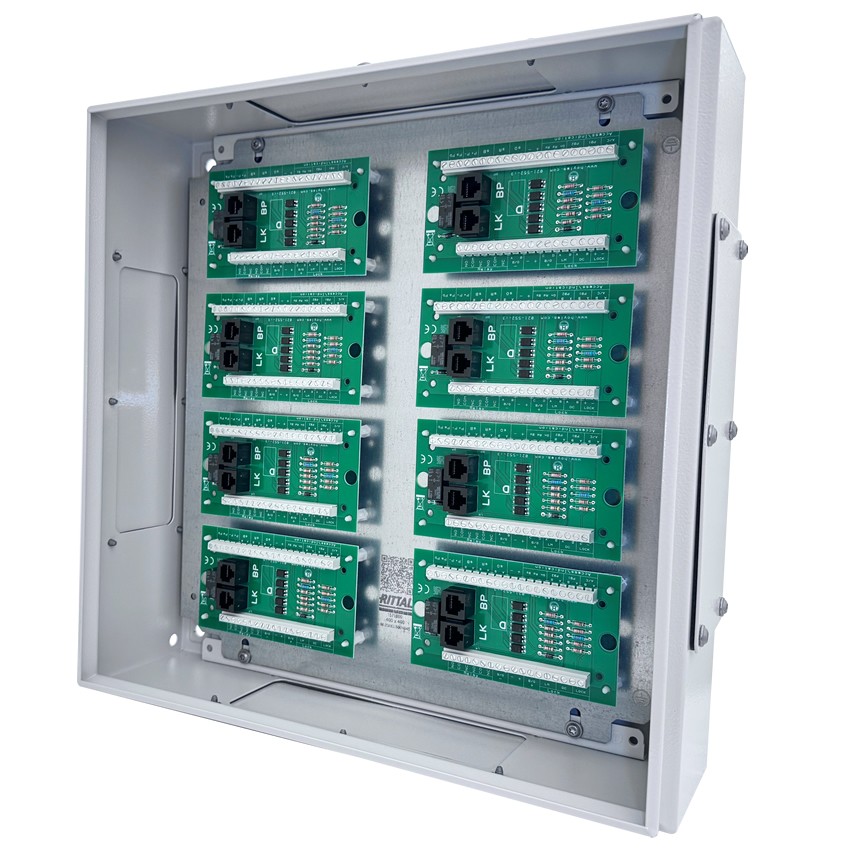 Hoyles Eight-Way Combined Door Interface Junction Box – 12 VDC