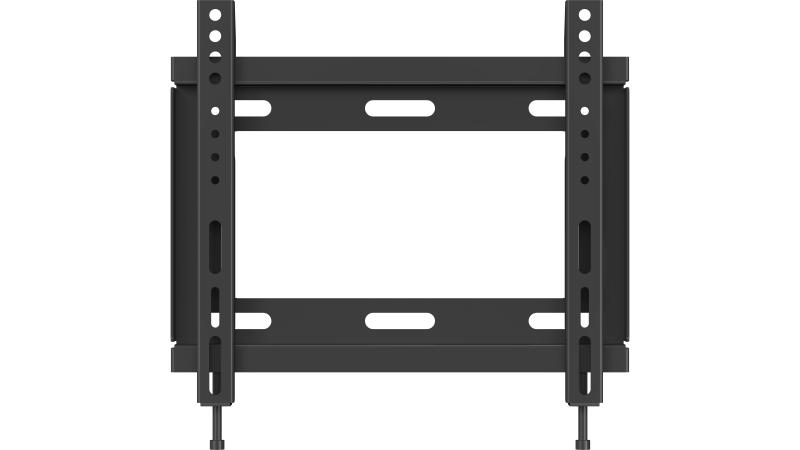 Hikvision DP-D501940 black steel monitor wall mount, front view